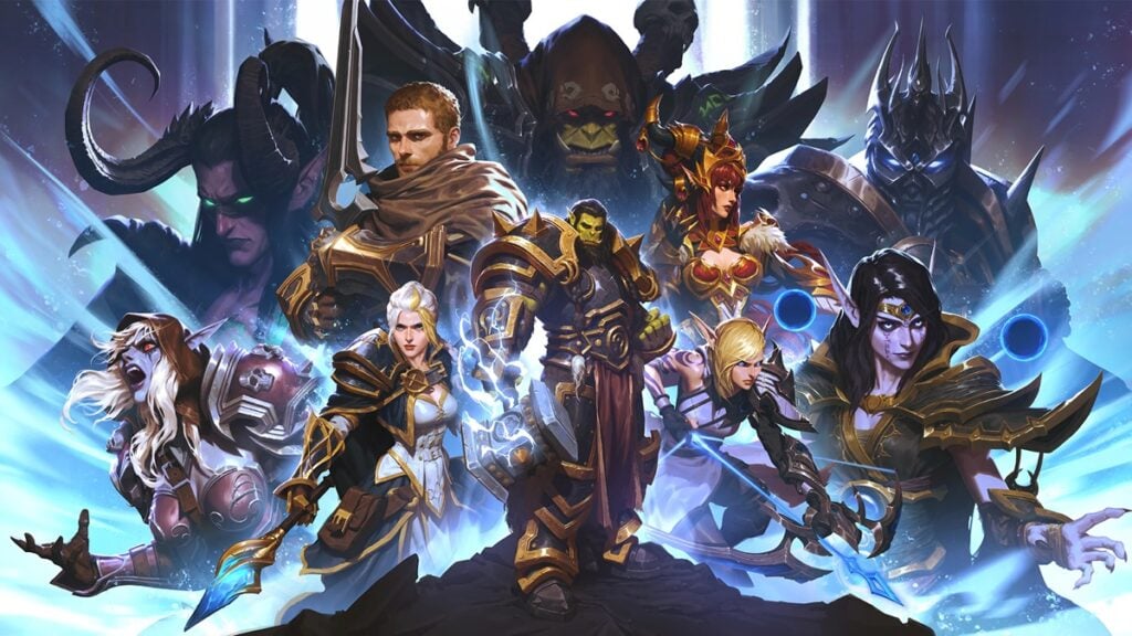 a wallpaper of World of Warcraft