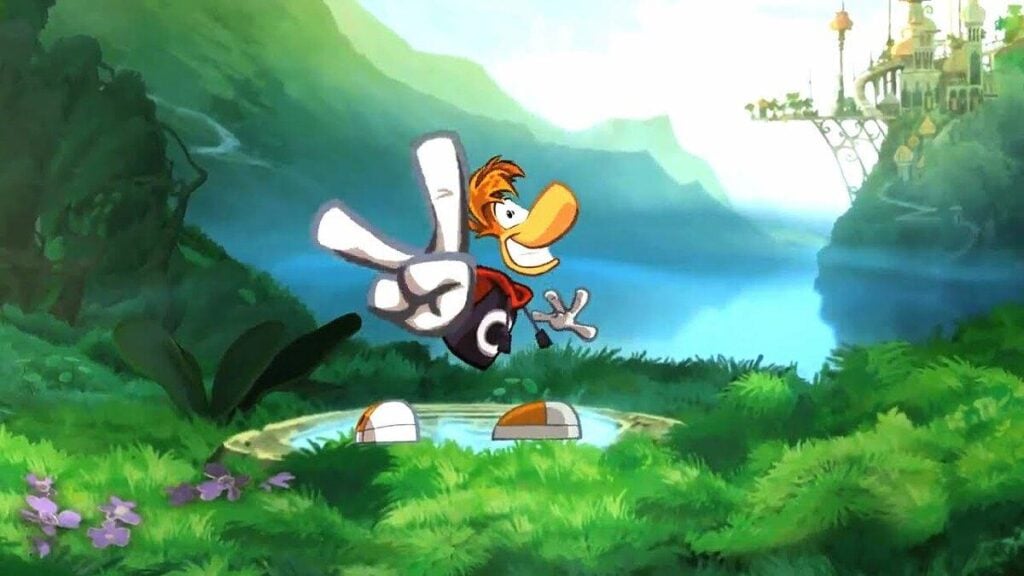 A wallpaper of Rayman