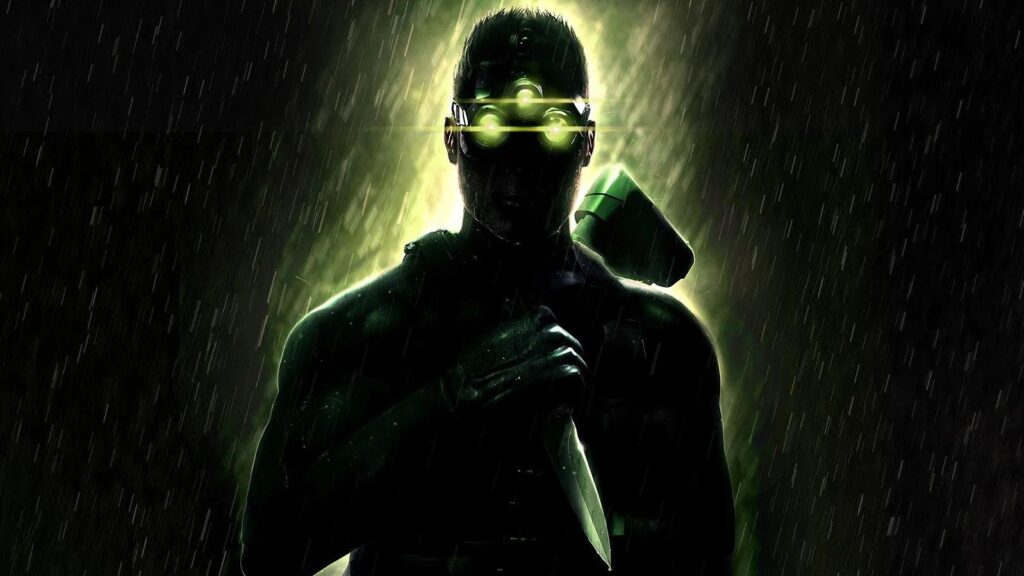 a wallpaper of Sam Fisher from The Splinter Cell Series