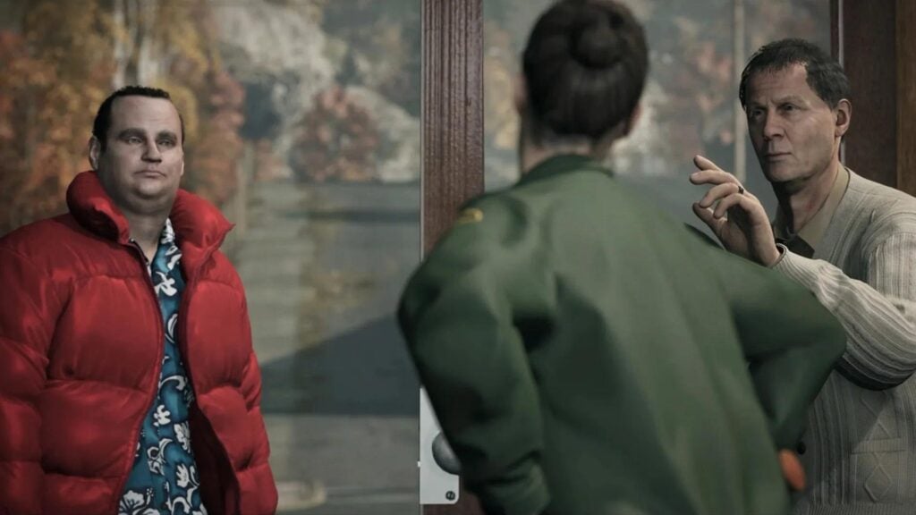 a picture of Barry Wheeler, Emil Hartman, and Sarah Breaker from Alan Wake