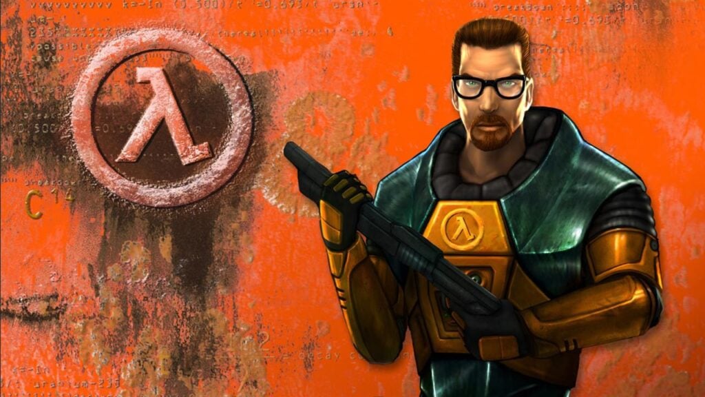 A wallpaper of Gordon Freeman
