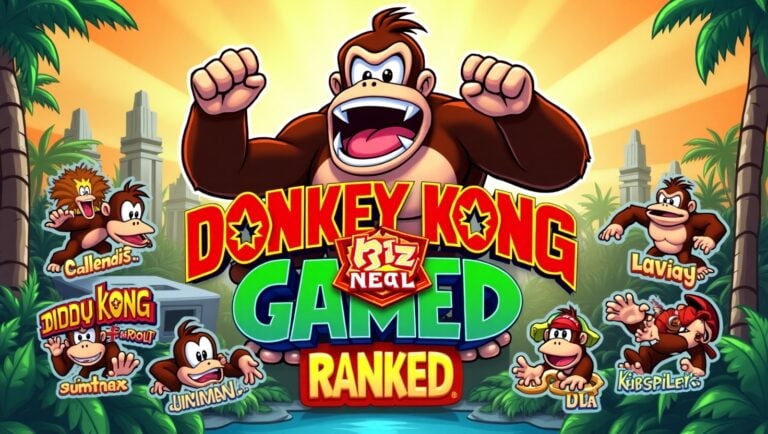 The Best Donkey Kong Games Ranked: From Classic Arcade to Modern Adventures