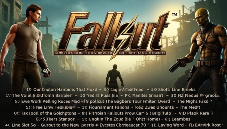 Best Fallout Games Ranked: From Classic RPGs to Modern Wasteland Epics