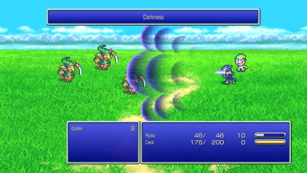 a picture of Final Fantasy IV. 