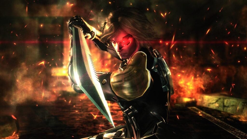 a picture of Raiden from Metal Gear Rising: Revengeance