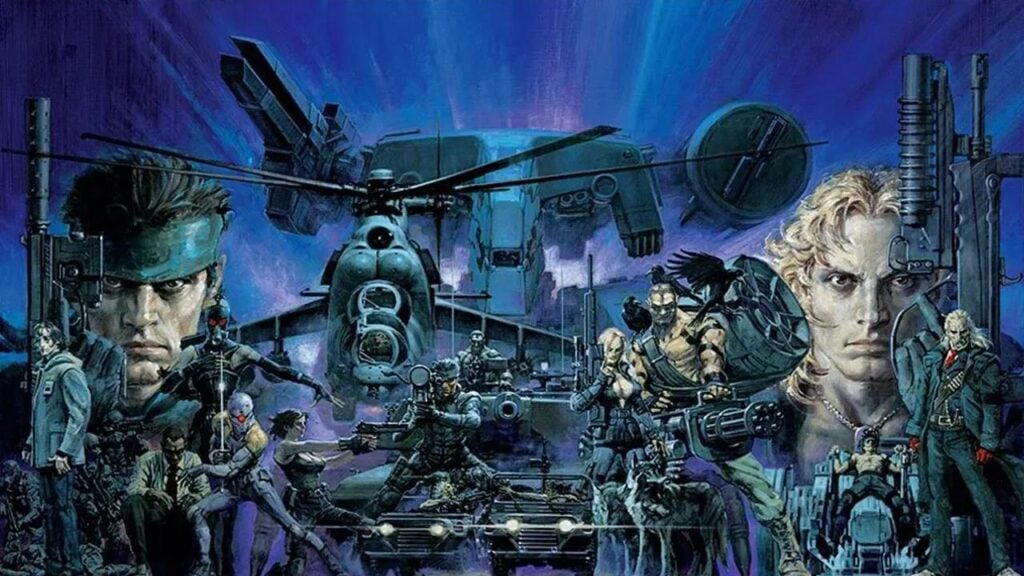 a wallpaper of Metal Gear Solid