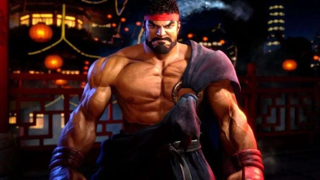 Best Street Fighter Games: a picture of Ryu from Street Fighter 6. 