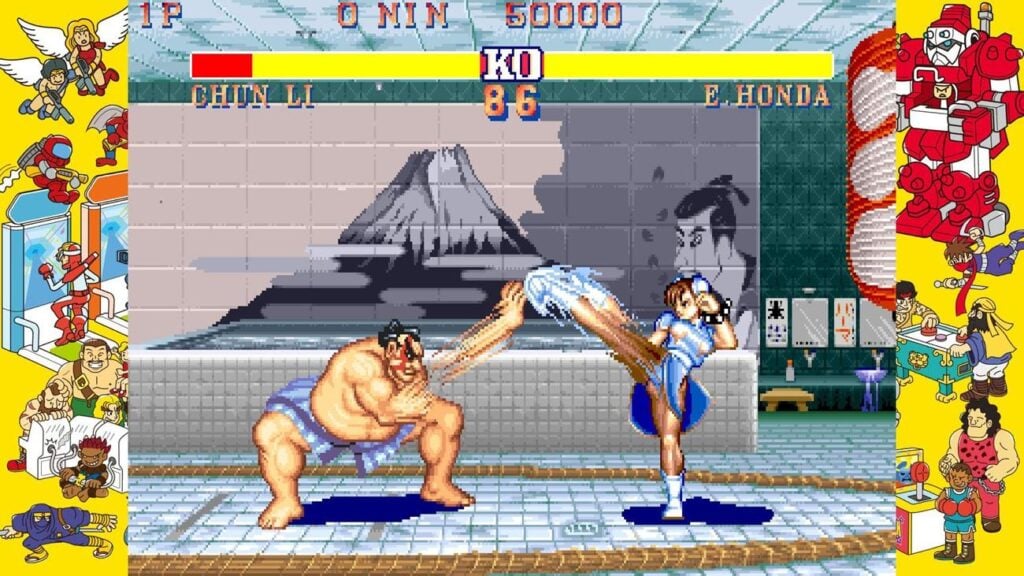 a picture of Street Fighter II