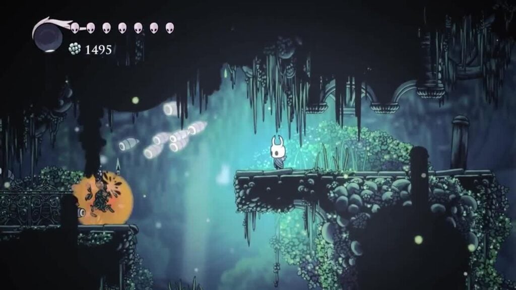 Game jam prototype screen with rough sprites