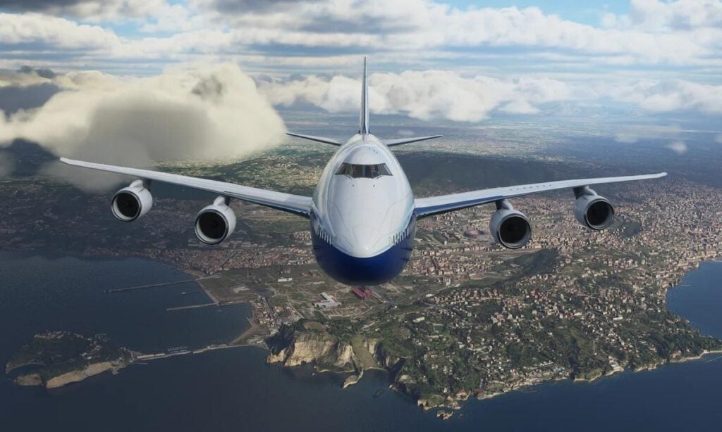 an image of Microsoft Flight Simulator