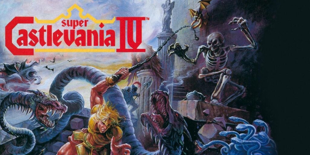 a wallpaper of Super Castlevania IV