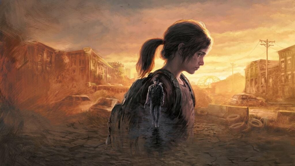 a wallpaper of The Last of Us Part I