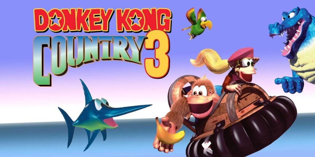 a wallpaper of Donkey Kong Country 3: Dixie Kong’s Double Trouble!