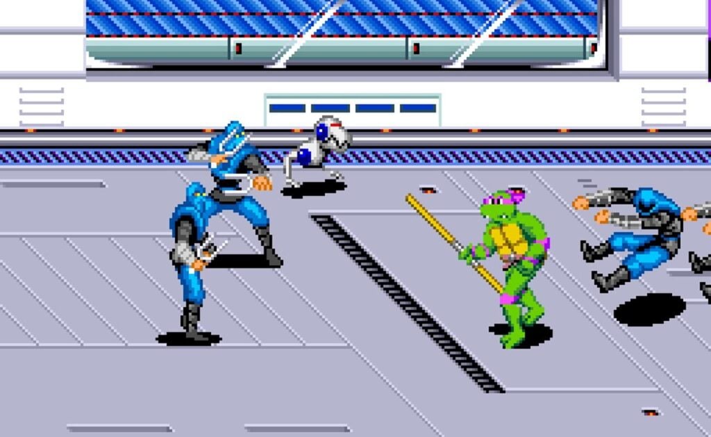 a picture of Teenage Mutant Ninja Turtles IV: Turtles in Time