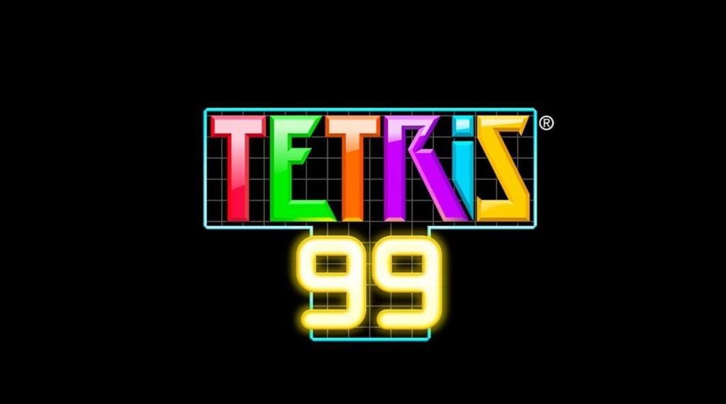 a picture of Tetris 99 logo