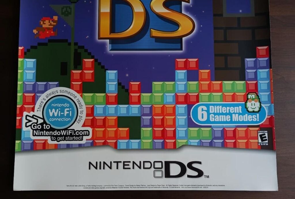 a picture of Tetris DS